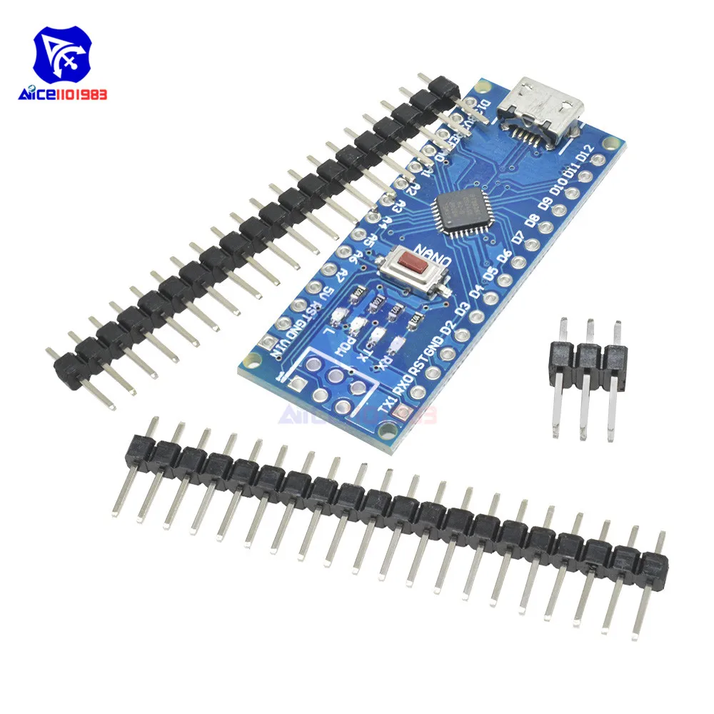 Diymore Micro USB Adapter CH340 Nano V 3,0 ATMEGA328P-MU ATMEGA328 Mikrocontroller Module Development Board für Arduino