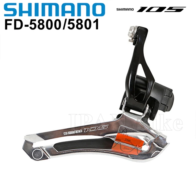 Shimano 105 FD-5800 Road Bike Front Derailleurs FD 5800 11 Speed Road Braze  On Clamp Ring Shifting dial 31.8mm/34.9mm FD 5801 - AliExpress