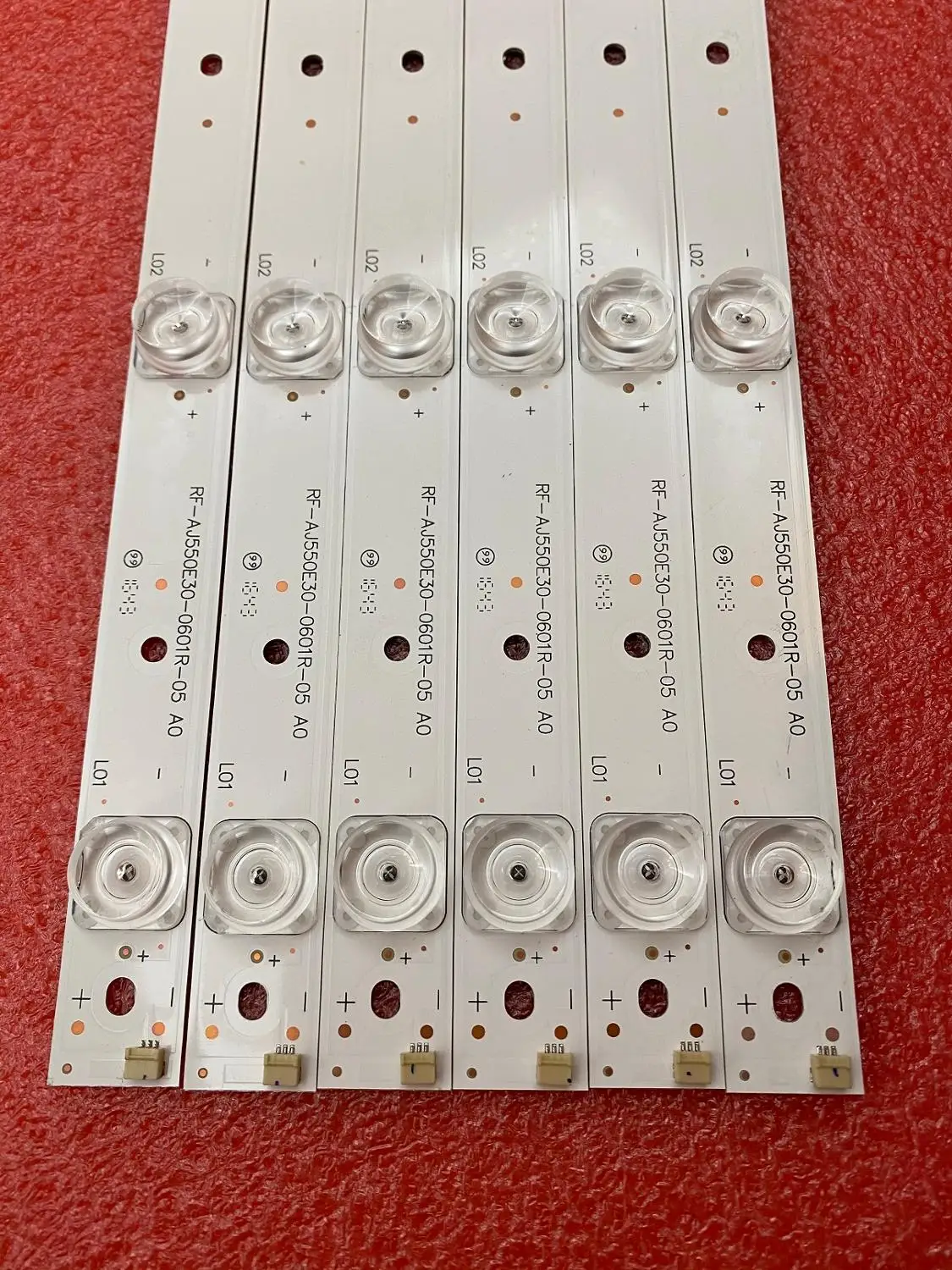 LED-strip voor Sharp LC-55CFE6242E LC-55CUG8462E LC-55CUG8462KS LC-55CUG8462K LC-55CUF8472ES LC-55CUG8461KS RF-AJ550E30-0601R