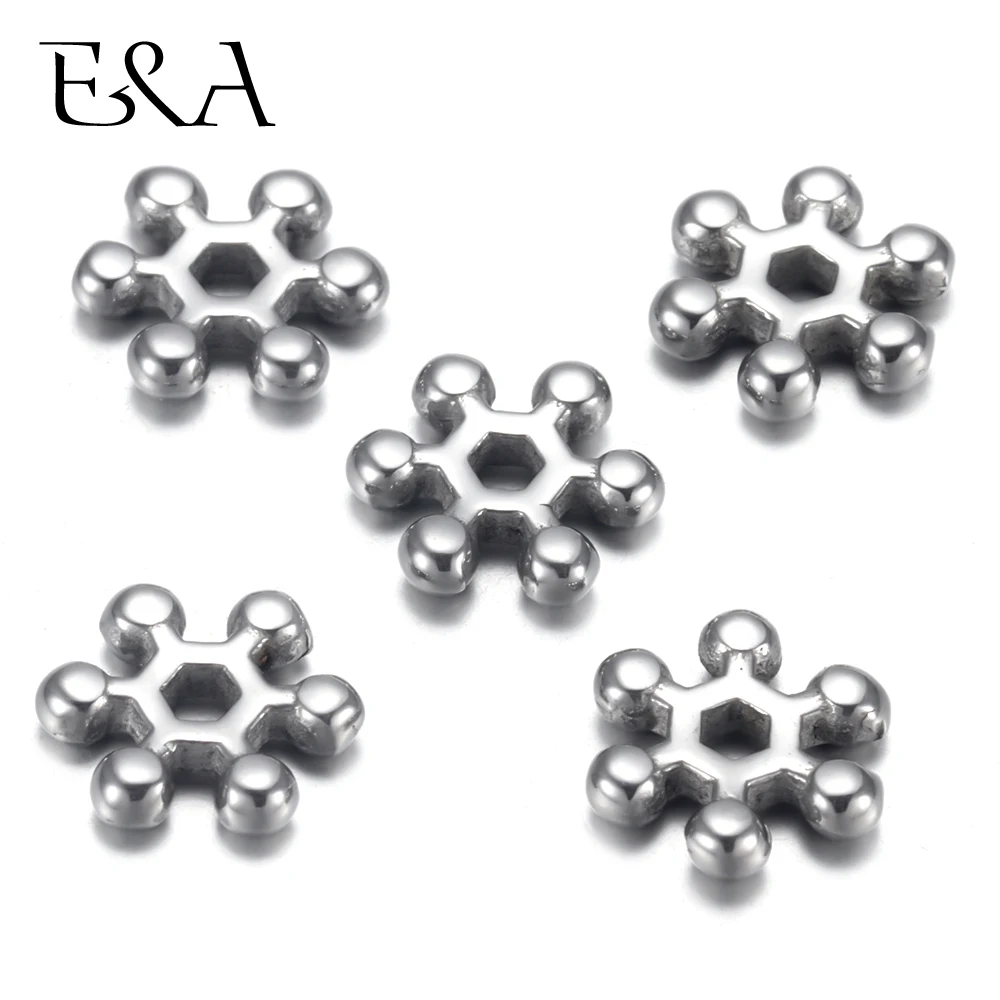 Stainless Steel 2mm Bead Spacer for Beaded Bracelet  Jewelry Making DIY Small Hole Spacer Charms Accessories Supplies