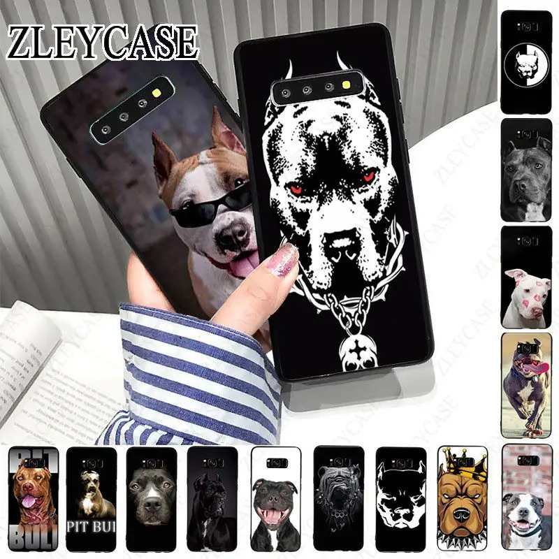 Pit Bull cool dog Phone Case For Samsung Galaxy S24ULTRA S23ULTRA S21FE S24 S24PLUS S22PLUS S20PLUS s20ULTRA S20FE Mobile Cover