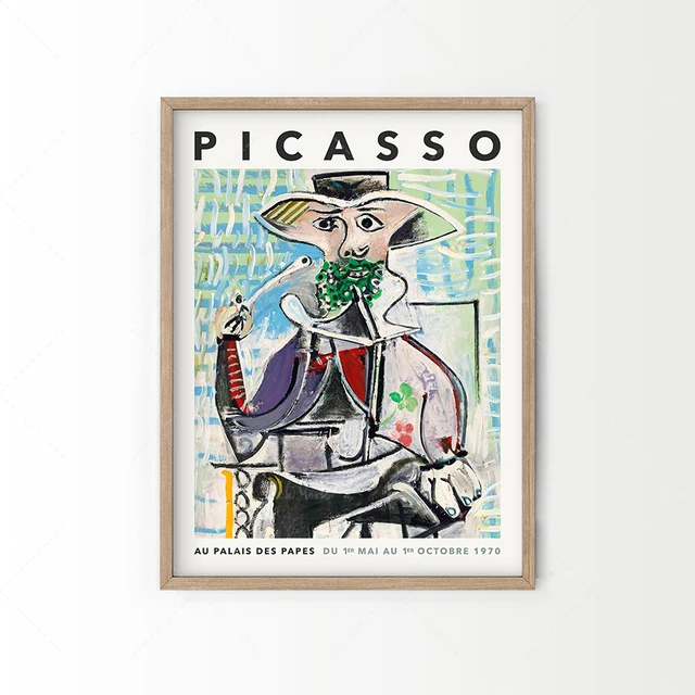 Pablo Picasso Print, Picasso Wall Art, Picasso Exhibition, Picasso