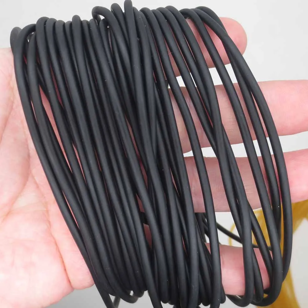 5-10M Rubber Rope Diameter 3mm Solid Elastic Fishing Rope  Fishing Accessories Good Guality Rubber Line For Fishing