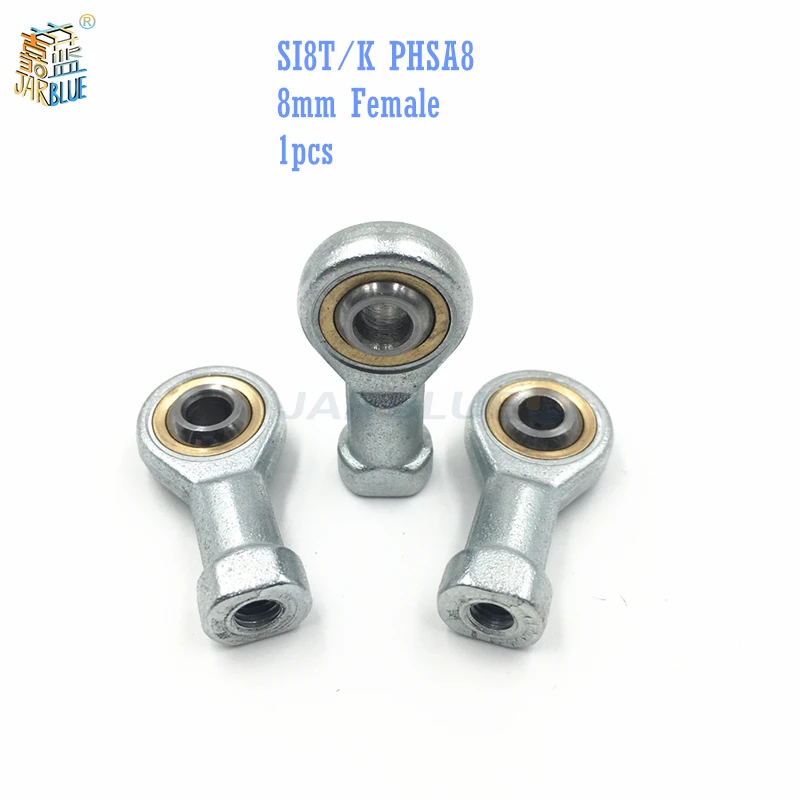 SI8T/K PHSA8 8mm right hand female thread metric rod end joint bearing SI8TK