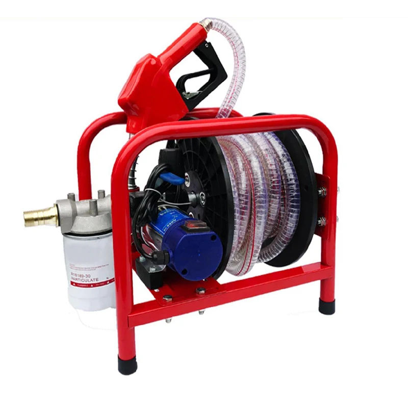 

Diesel electric pumping pump 12V24V220V fuel pump self-priming pump high power fueling gun metering tanker