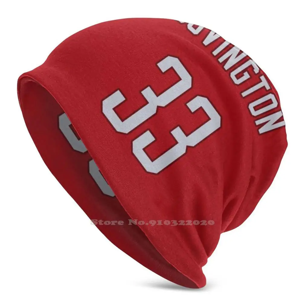 Robert Covington #33 Rockets Knit Beanie Hat Men'S Winter Hats Warm Robert Covington Basketball James Harden Houston Rockets