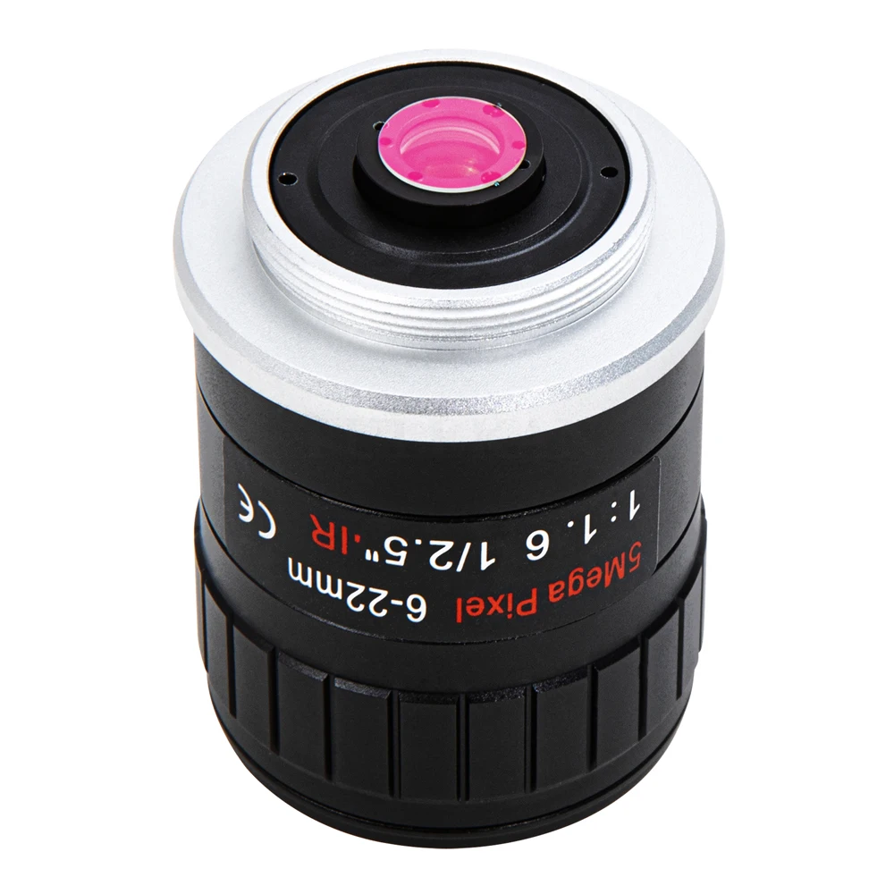 5Megapixel Manual CS Varifocal CCTV Lens 6-22mm IR Filter Long Distance View For Box Camera AHD/IP Camera Free Shipping