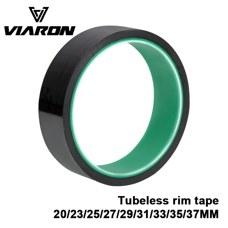 VIARON Bicycle Tubeless Premium PET Rim Tapes 20/23/25/27/29/31/33/35mm*10m Width  Anti-loosening Sealing Tire Pads