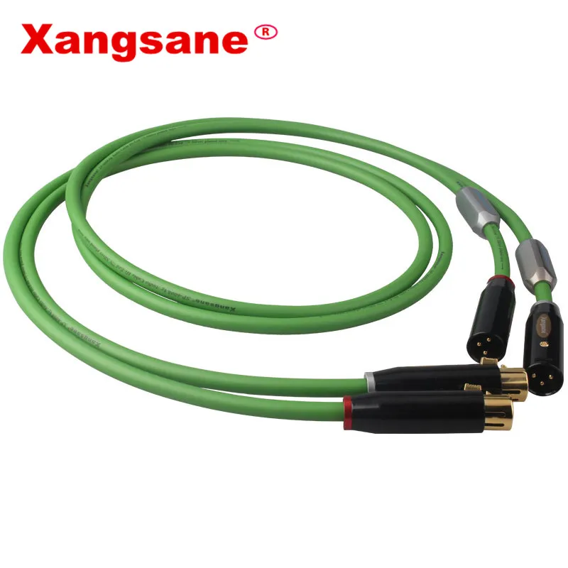 Xangsane SP-6008Ag posrebrzany kabel HiFi xlr klasy fever zbalansowany kabel audio Cannon męski i żeński kabel audio