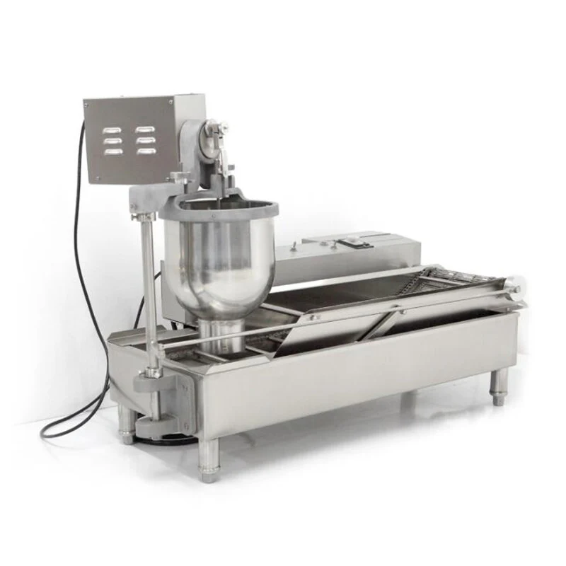 آلات صنع دونات موتشي الصغيرة الكهربائية ذات الصف المزدوج التجارية الأوتوماتيكية