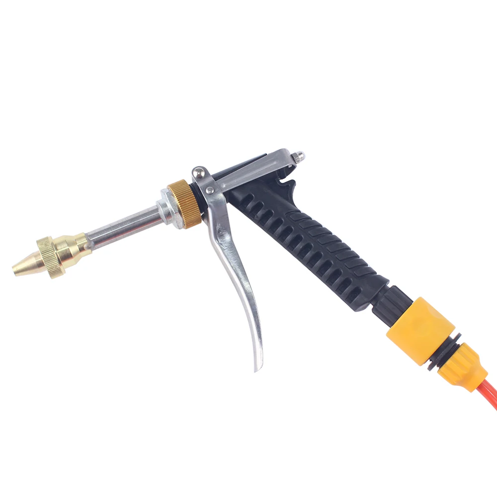 Pistola d'água de alta pressão para lavagem de carro, pistola de água multifuncional para lavagem de carro, lavagem de carro manual, spray de água 72w 12v