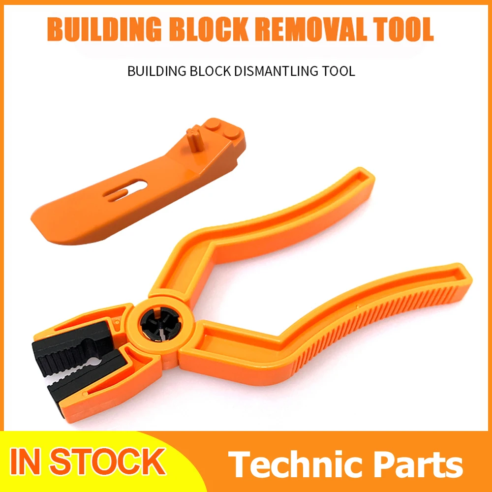 blocks High-tech  spare Parts model building tool sets Pincer Pliers Clamp DIY pin tongs Accessorie Disassembly City Bricks