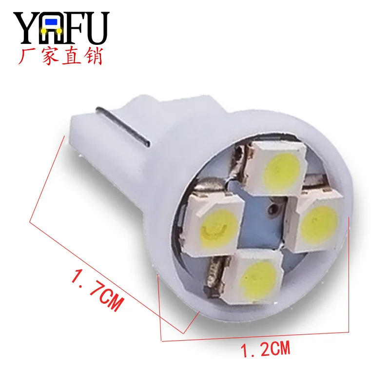 Direct Selling T10 W5w 194 3528 1210 4smd Width Lamp Instrument Lamp License Plate Lamp LED Led Lights for Car  Led Car Light