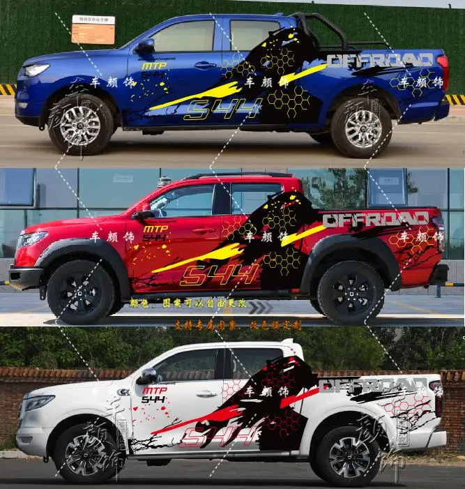 

Suitable for Ford Raptor body stickers RANGER door vinyl stickers Toyota Hilux Navarra auto parts exterior decoration