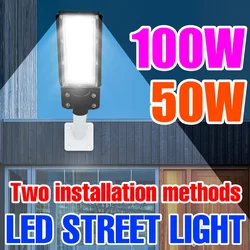 Lampa uliczna LED zewnętrzna lampa ścienna światło halogenowe 220V oświetlenie krajobrazu zewnętrzna wodoodporna reflektor LED Floodlight Garden Lampara