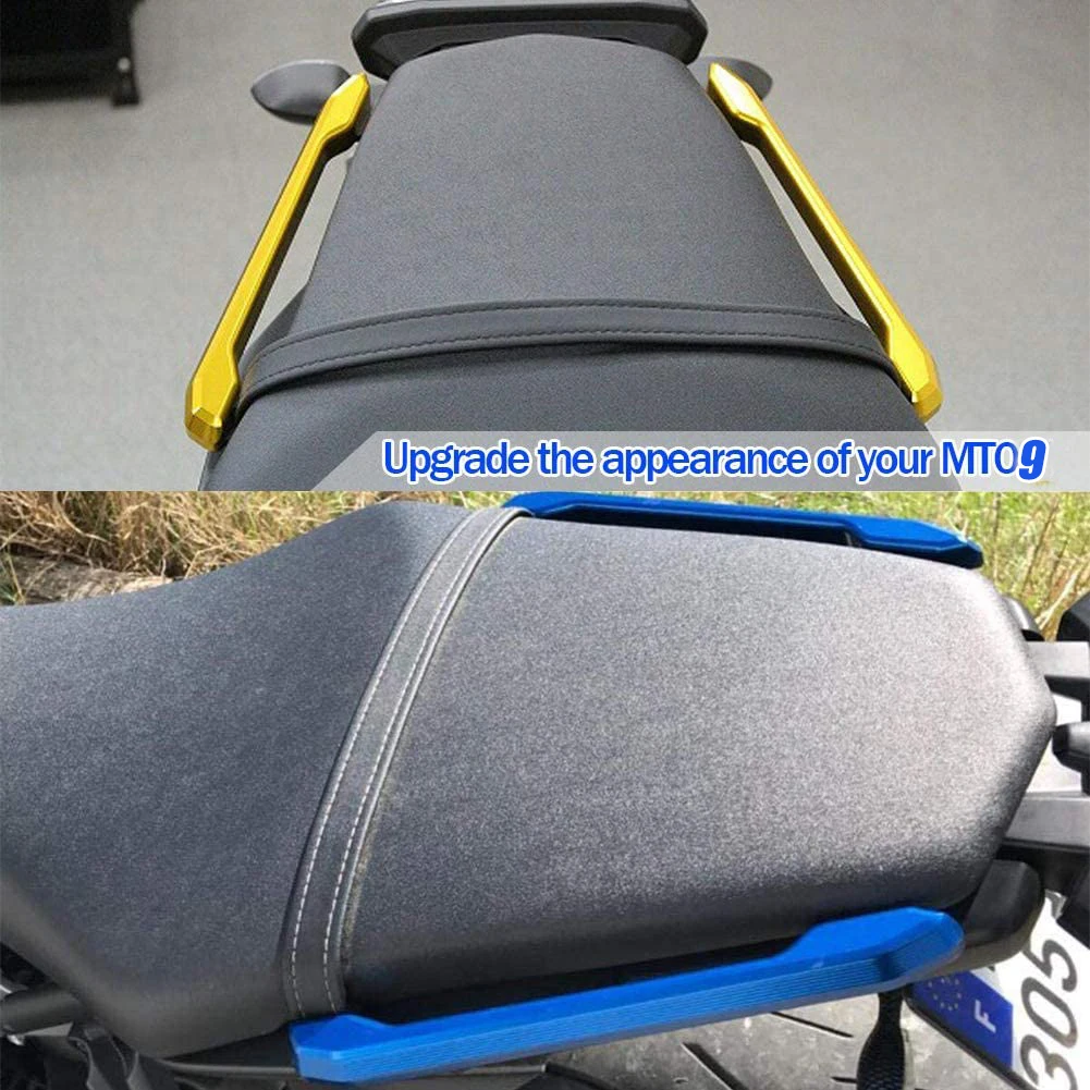 FZ09 MT09 Grab Rails per Yamaha MT-09 FZ-09 MT FZ 09 2013-2019 moto passeggero posteriore sedile passeggero manubrio manubrio manubrio