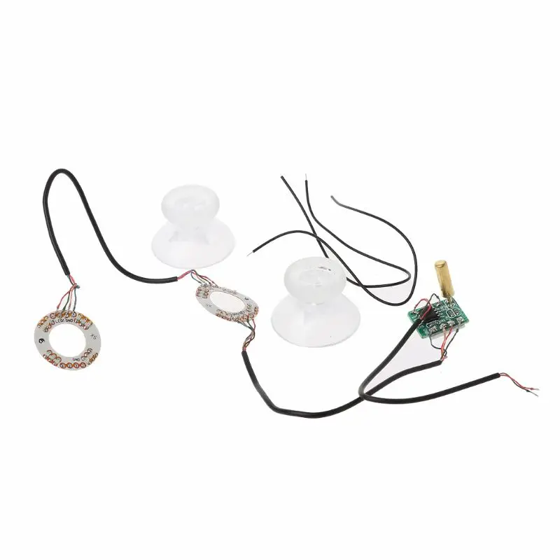 LED Licht Thumb-Sticks Joysticks Analog Thumb Mod Mit Klar Thumbsticks Kappe DIY für Xbox Einem Controller PXPE