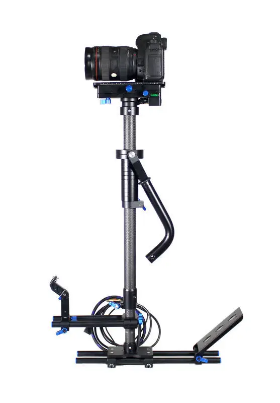 S-100 Steady-cam Set Pro 2.5-15kg Load Pro Camera Steadicam Video Carbon Stabilizers + Low-shooting