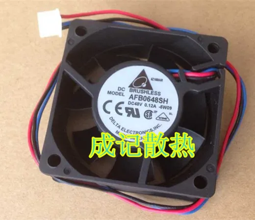 

Delta Electronics AFB0648SH 5W09 Server Cooling Fan DC 48V 0.12A 3-Wire