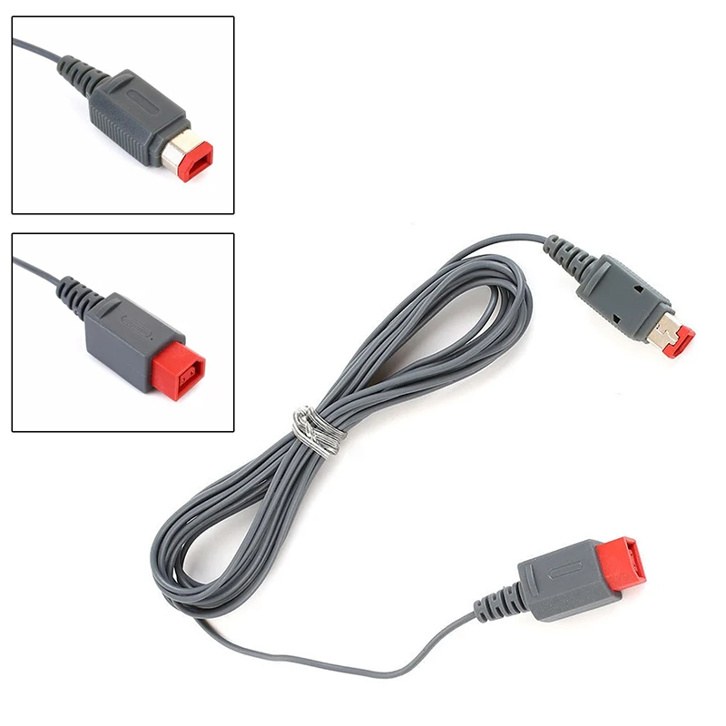2 Chiếc 10ft/3M Cáp Nối Dài Dây Dành Cho Wii & Wii U Thanh Cảm Biến Chì