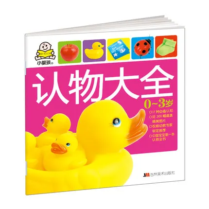 3 Books Parent Child Kids Toddlers Baby Early Education Lovely Colour Biger Word Picture Chinese Pinyin Mandarin Book Age 0 - 3