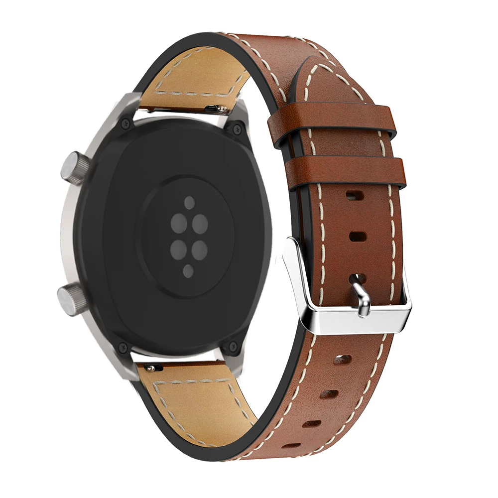 20mm 22mm Leather Strap for Huawei Watch GT GT2 Pro GT3 Smart Watch Band for COROS Pace 2/3 APEX 42mm 46mm