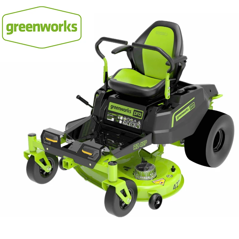 Greenworks commercial  82V 42"  Ride-On Zero Turn Mower up to 24 horse power Residential with 6pcs batteries and chargers garden