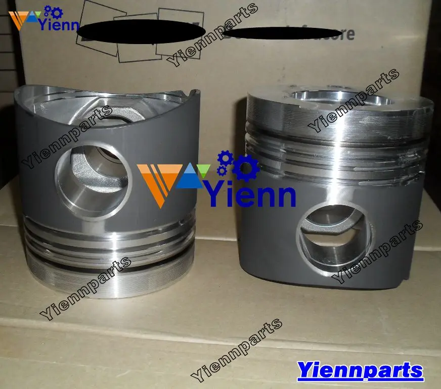 

For Daewoo Doosan D2848 P158LE Piston With Pin And Clips 65.02501-0708 For Doosan Deawoo Diesel Engine Repair Parts