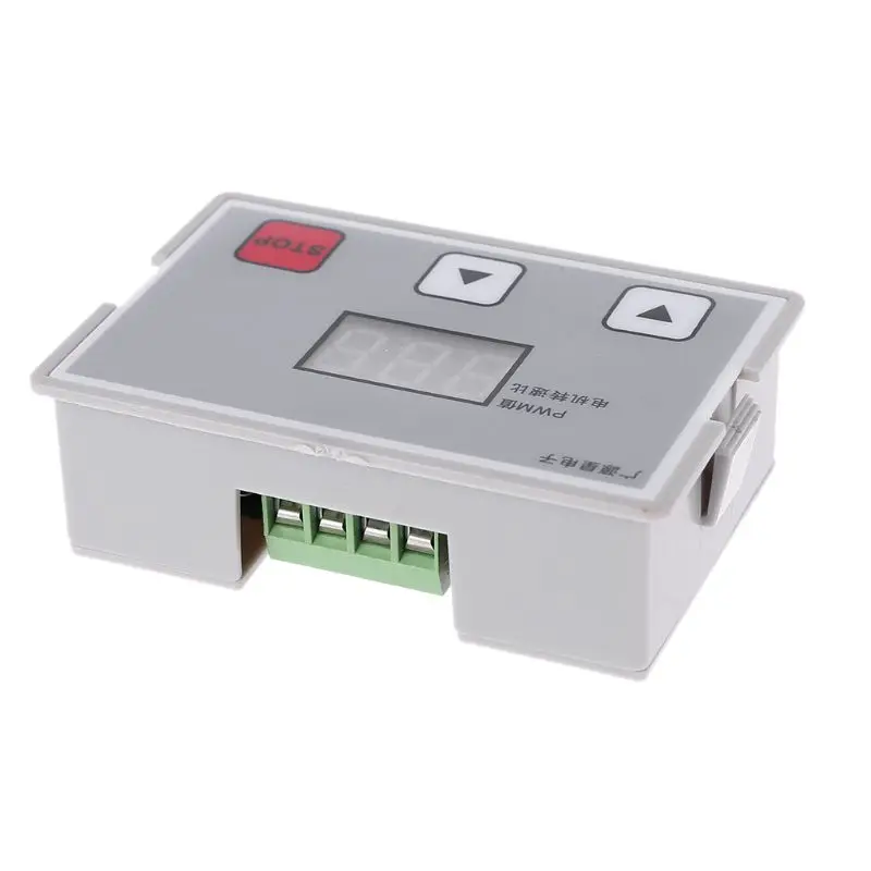 Digital Display 0~100% adjustable 12V 24V 5A 120W PWM Motor Speed Controller Regulator Reversible Variable Speed Slow