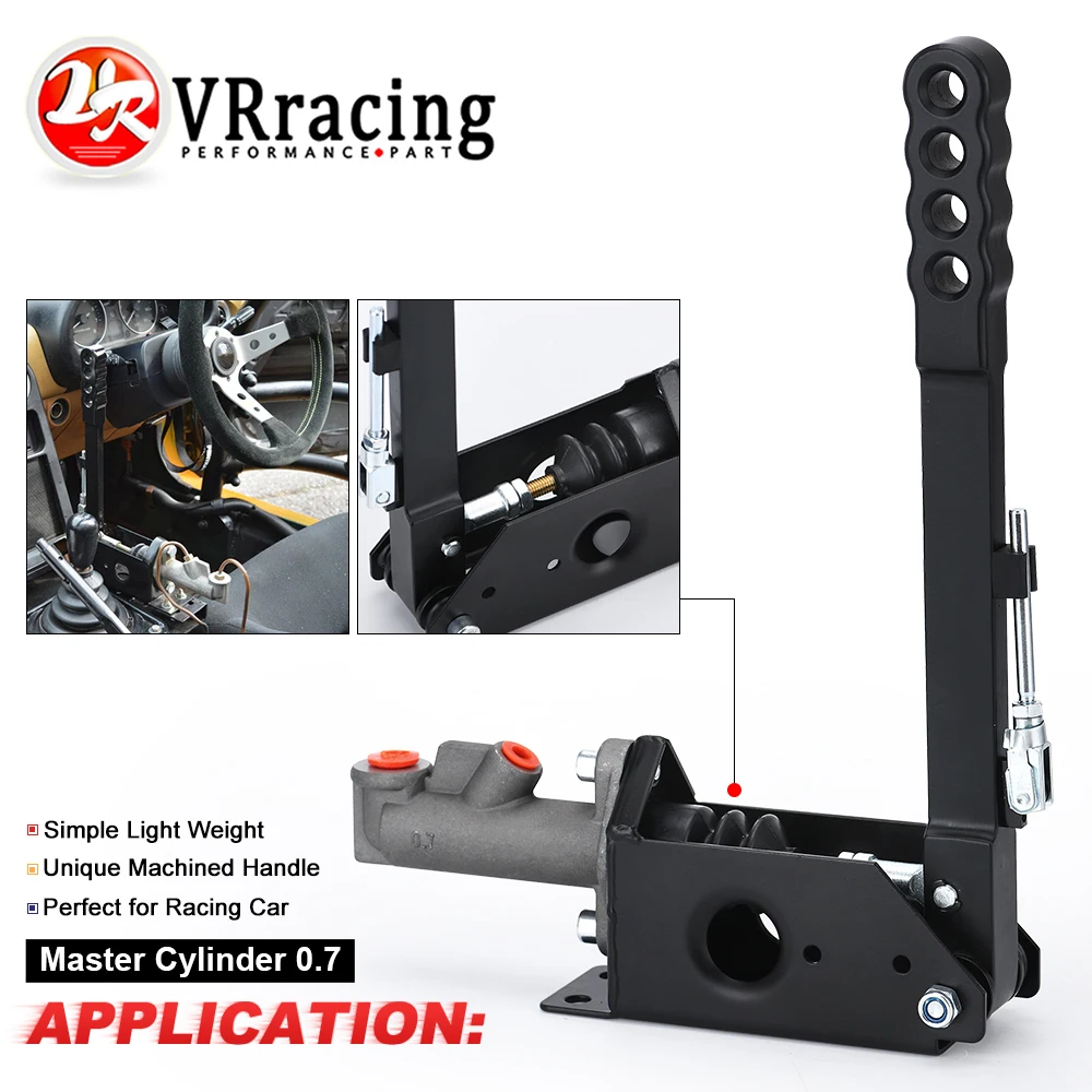 VR - Uniwersalny hydrauliczny hamulec elektryczny do driftu wyścigowego Hydrauliczna dźwignia hamulca ręcznego Blokada przekładni VR3631