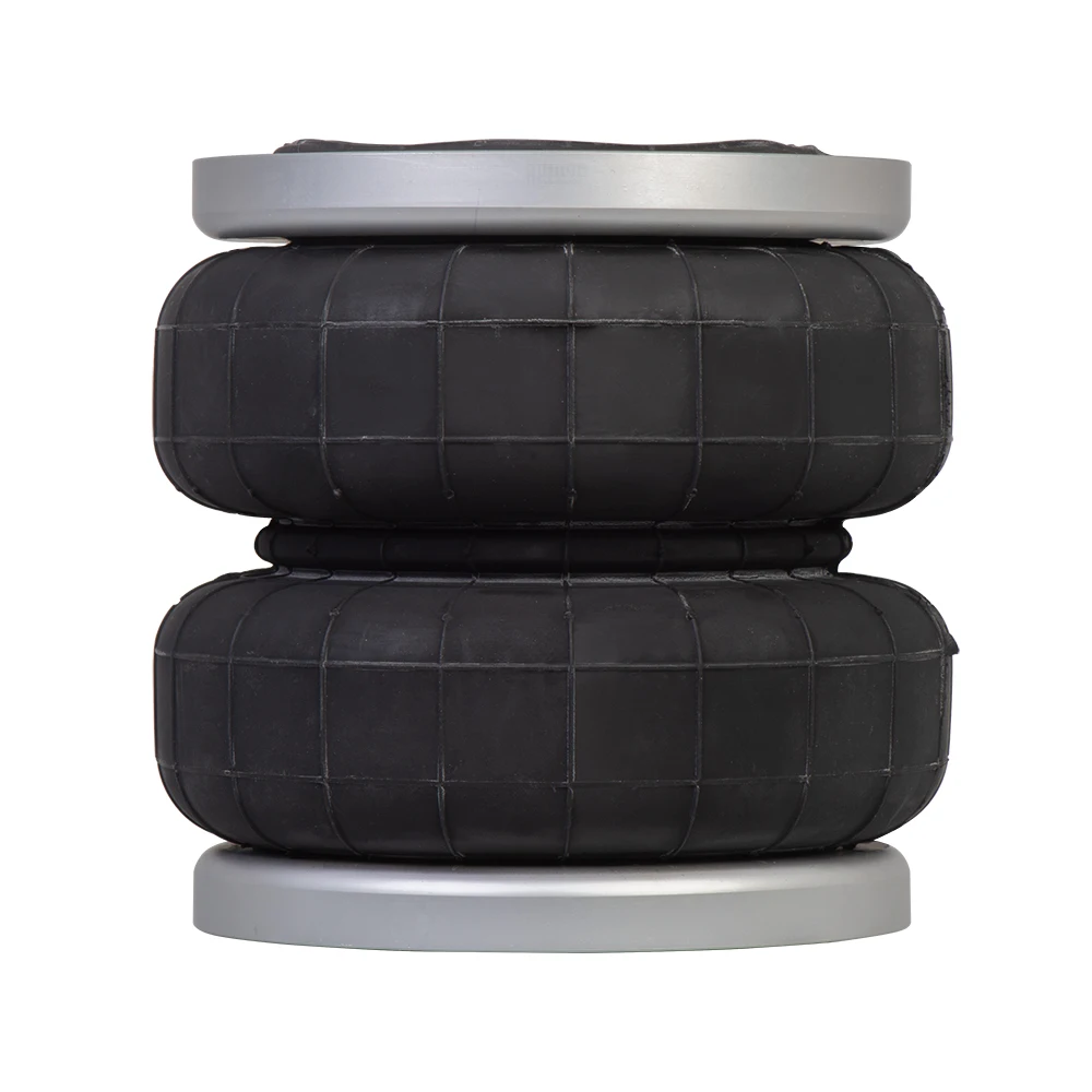 2S70-13F Air ride suspension Double convolute rubber air spring/air bag shock absorber With Open Flange