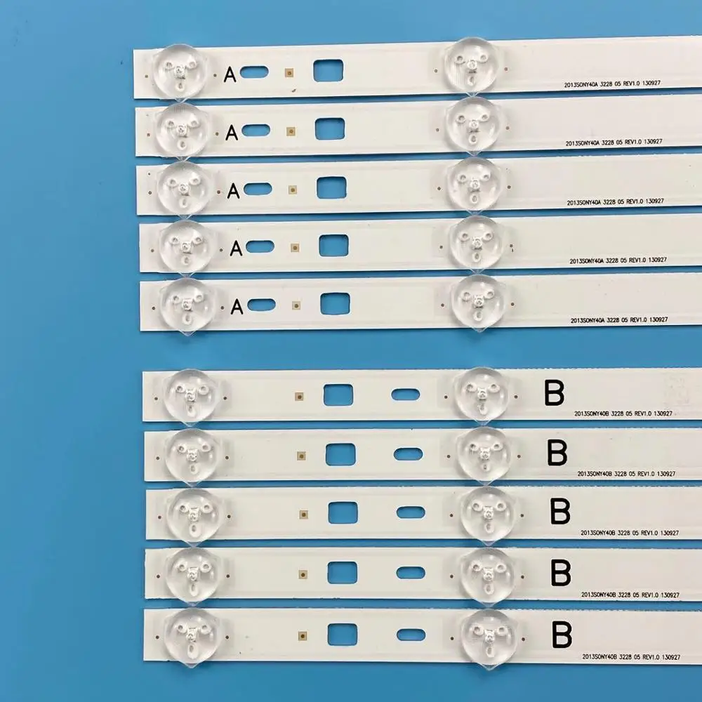 Bande de rétroéclairage LED pour Sony 40 "KDL-40W580B KDL-40W590B KDL-40R485AK KDL-40R353C LSY400HN01-B01 100 pièces/10set