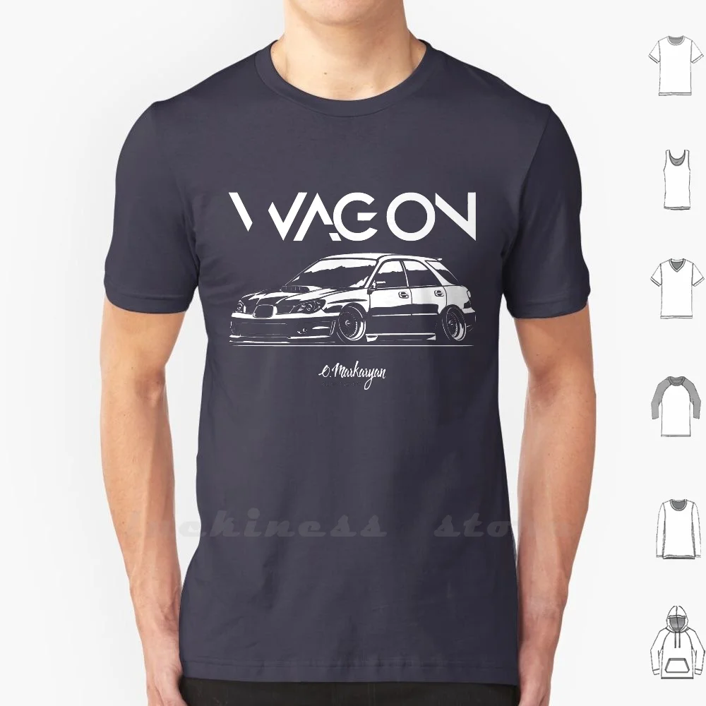 Stanced Impreza Wagon T Shirt Cotton 6Xl Cars Automotive Automobile Stance Sportcar Japan Drift Legend Supercar Supercars