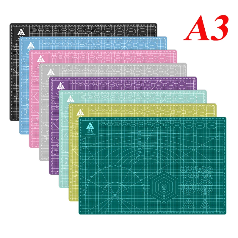 Cutting Mat Cutting Pad Patchwork Cut Pad A3 PVC Patchwork Tools Manual DIY Tool Cutting Board Double-sided Self-healing