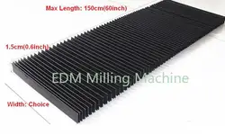 CNC Flexible Milling Engraver Flat Protection Machine Accordion Bellows Cover130mm-300mm For Milling Machine