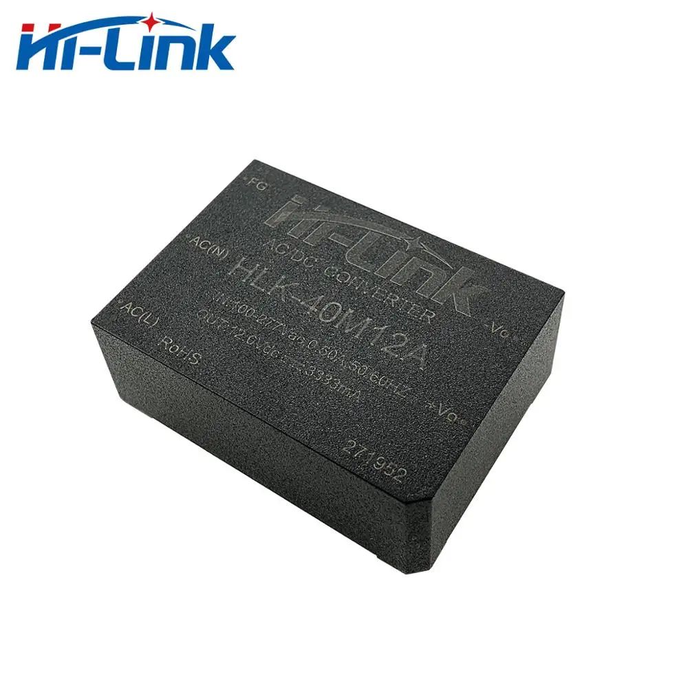 電源モジュール85-305vacから40w 5v 12v,AC HLK-40M05A/12a oem odm,送料無料