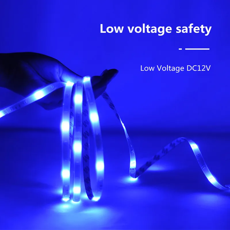LED Strip Light DC 12V High Lumen LED Tape 2835/5050 SMD2835 Flexible Ribbon DIY LED Light Strip White Blue Green Red Tape Diode image 6