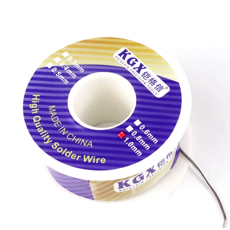 SAYTL Rosin Core Solder Wire 50g Sn63% Pb37% 0.2/0.3/0.4/0.5/0.6/0.8mm Low Melting Point Welding Tin Wire BGA Soldering Tools