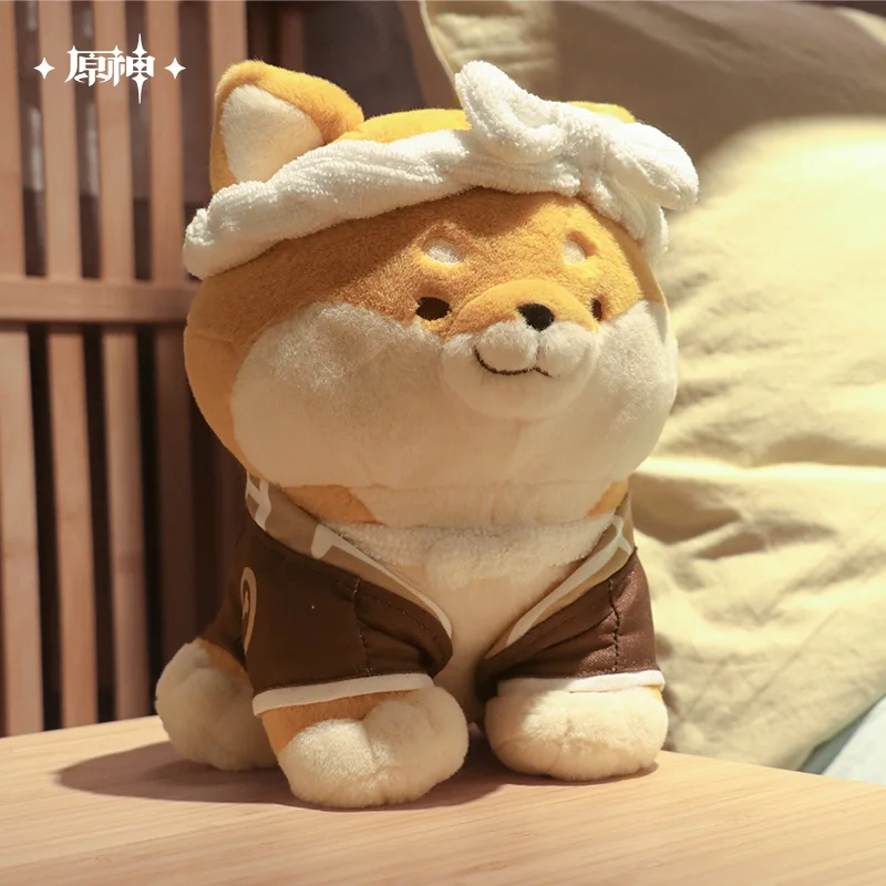 

New Dog NPC Shiba Inu Doll Game Genshin Impact Taroumaru Cosplay Plush Toy Anime Stuffed Soft Kawaii Pillow Halloween Kids Gift