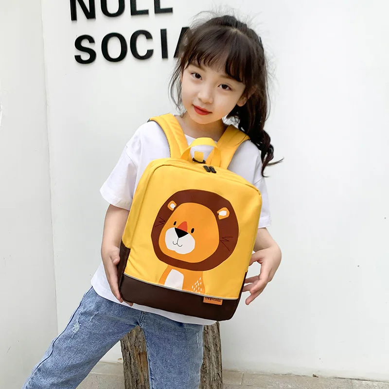 2021 New Children\'s Cartoon Stitching School bag Cartoon Large-Capacity Backpack Kindergarten Backpack school bags for kids