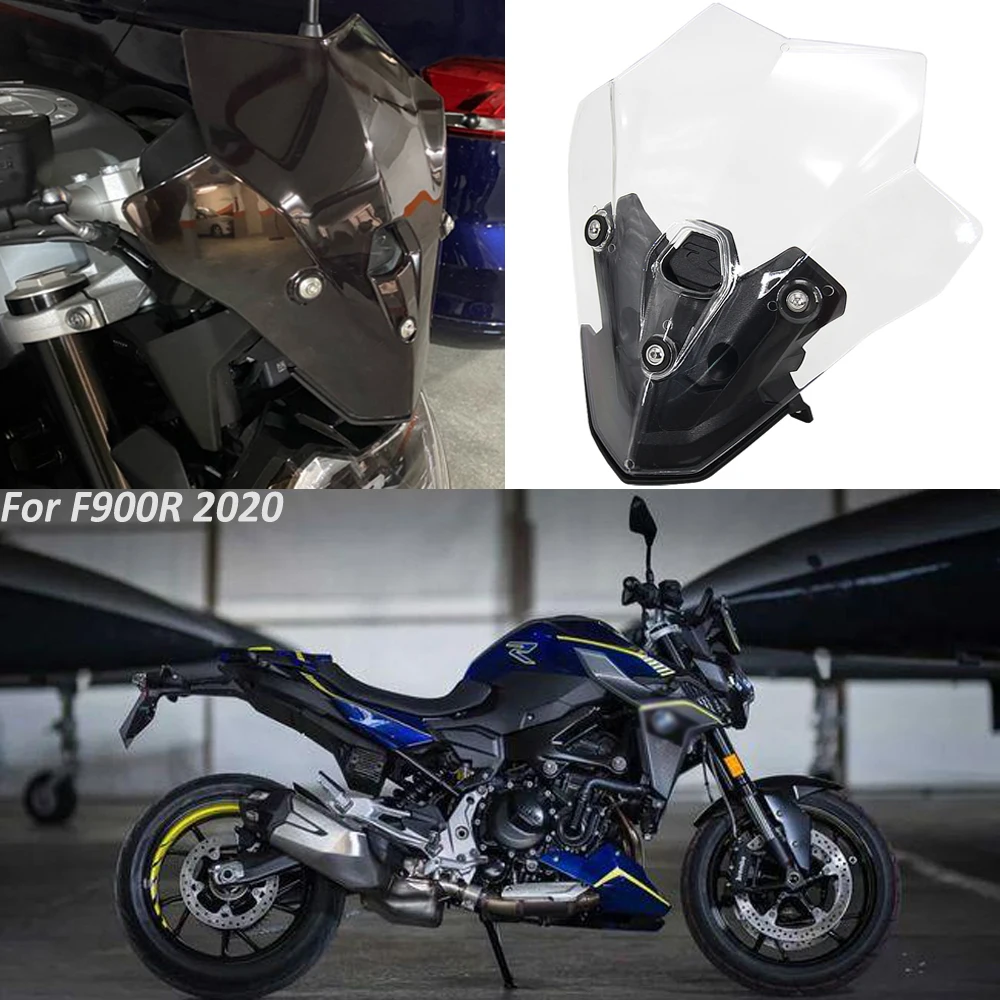 F 900 R Motorcycle Accessories Screen Windshield Fairing Windscreen Baffle Wind Deflectors For BMW F900R F900 R F 900R 2020