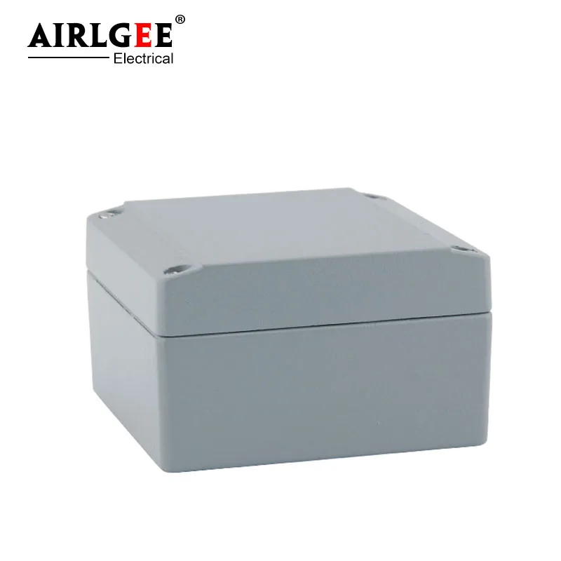 100 * 100 * 60MM cast aluminum housing for electronic products pcb IP66 waterproof aluminum shell outdoor distribution box