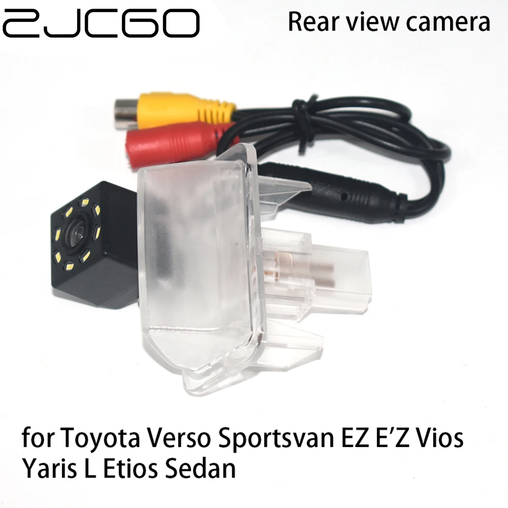 

ZJCGO Car Rear View Reverse Backup Parking Reversing Camera for Toyota Verso Sportsvan EZ E'Z Vios Yaris L Etios Sedan