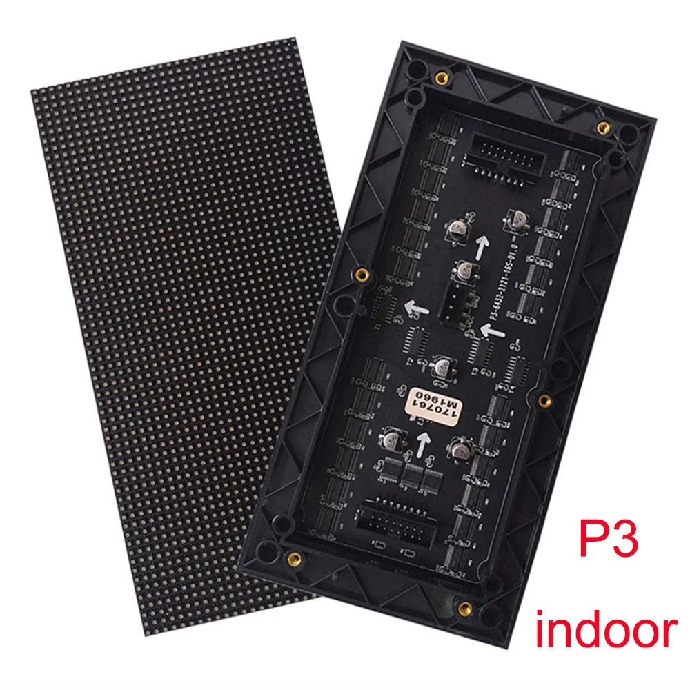 RGB Hd P3 Indoor LED Module Video Wall High Quality P2 P2.5 P4 P5 P6 P7.62 P8 P10 LED Panel Full Color LED Display