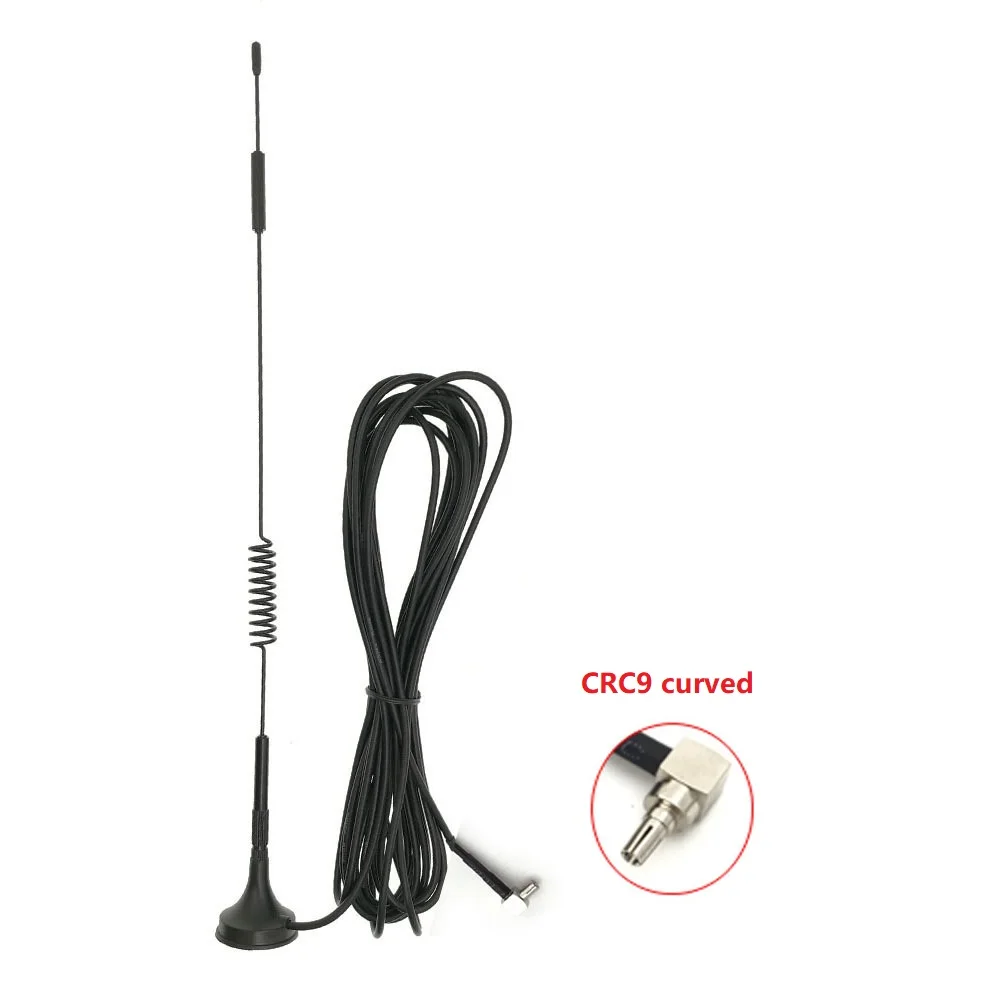 Interfaz SMA/TS9/CRC9, cable de extensión de 3m, enrutador inalámbrico, máquina expendedora no tripulada, pequeña ventosa magnética, antena 4G