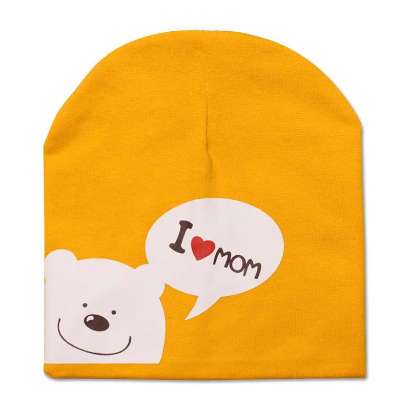 Hot Baby Hats I Love MOM DAD Printing Caps Toddler Baby Boy Girl Infant Cotton Warm Hat Beanies Cap Baby Photography Props