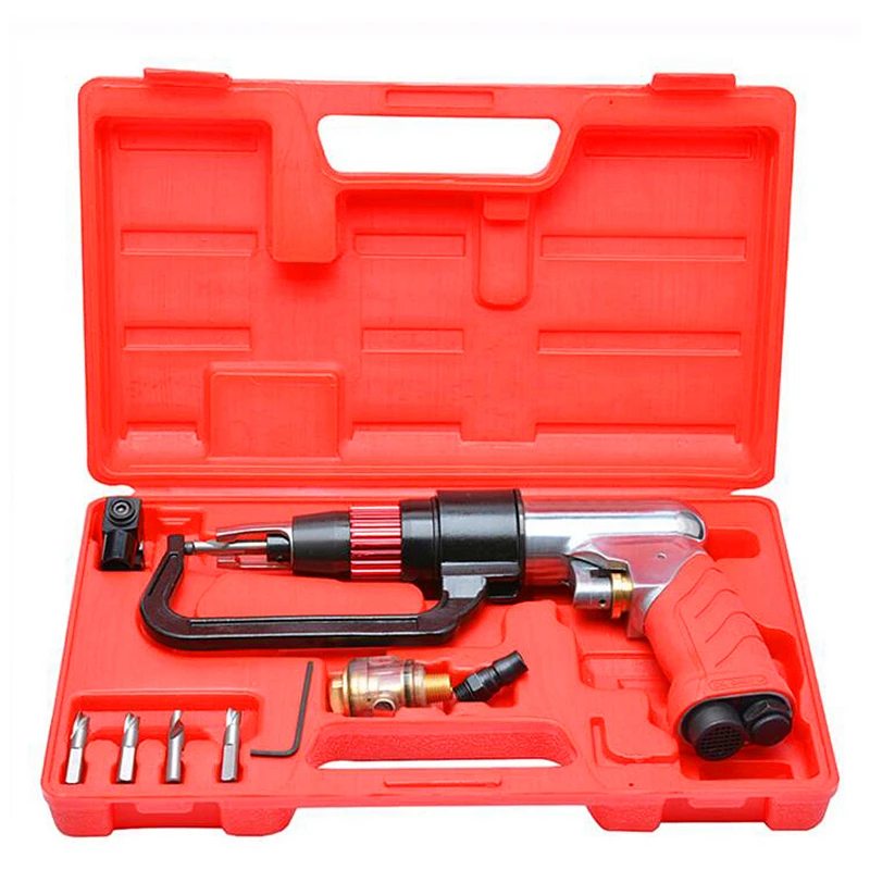 Pneumatic Welding Spot Drill Automotive Metal Sheet Solder Dross Removal Air Tool Solding Joints Remove Machine Positioning