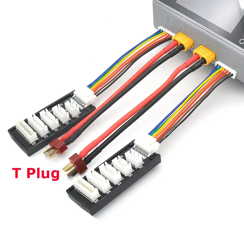 RC 2-6S 2-8S T / XT60 / XT90 / XT30 / JST Lipo Akku Parallel-Ladeplatte für Imax B6 B6AC B8 Schnellladung für RC-Modelle – Detail 21