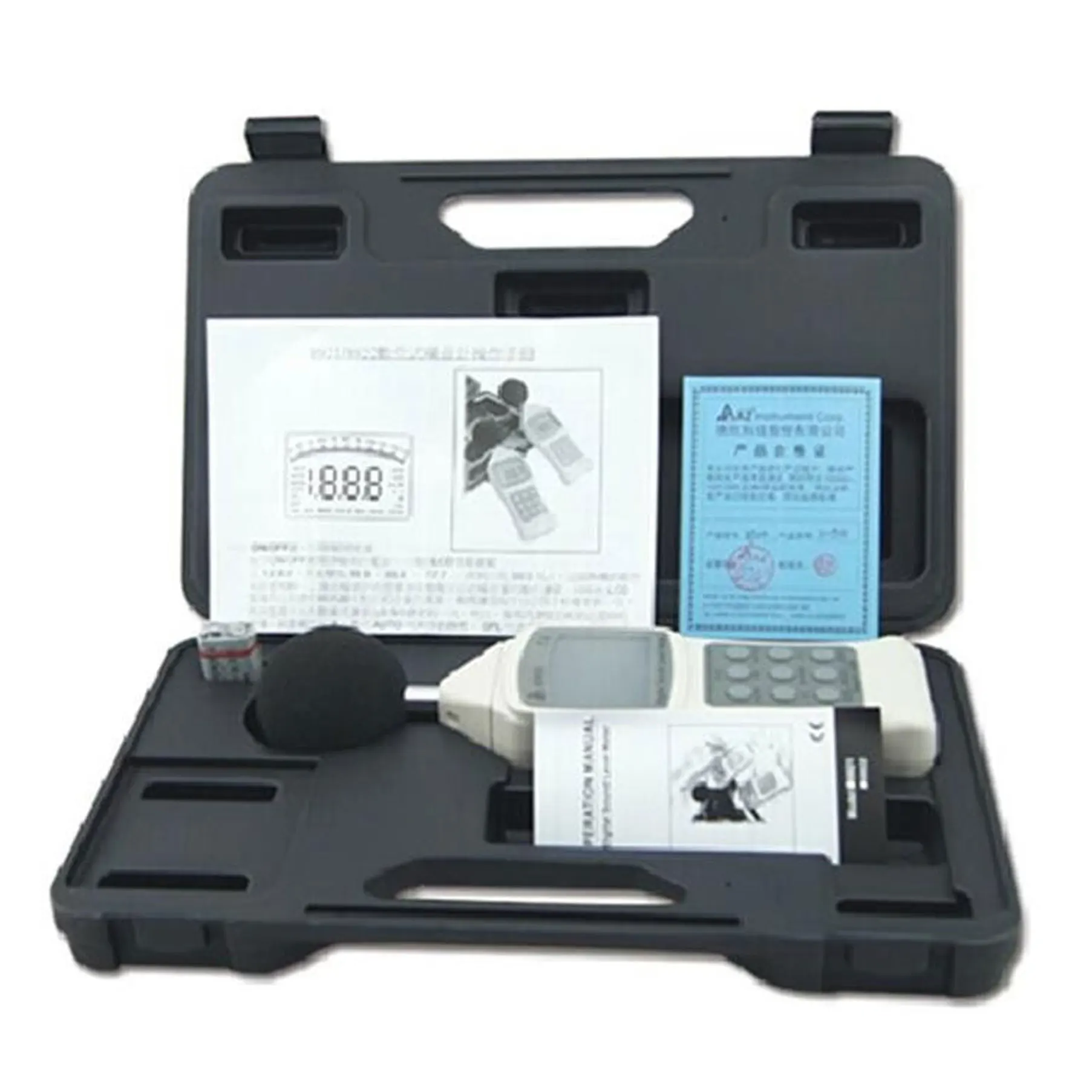 AZ8921 เครื่องวัดระดับเสียง AZ8921 เครื่องวัดระดับเสียงสามารถใช้สําหรับการวัดเสียงเดซิเบลเครื่องทดสอบระดับเสียง