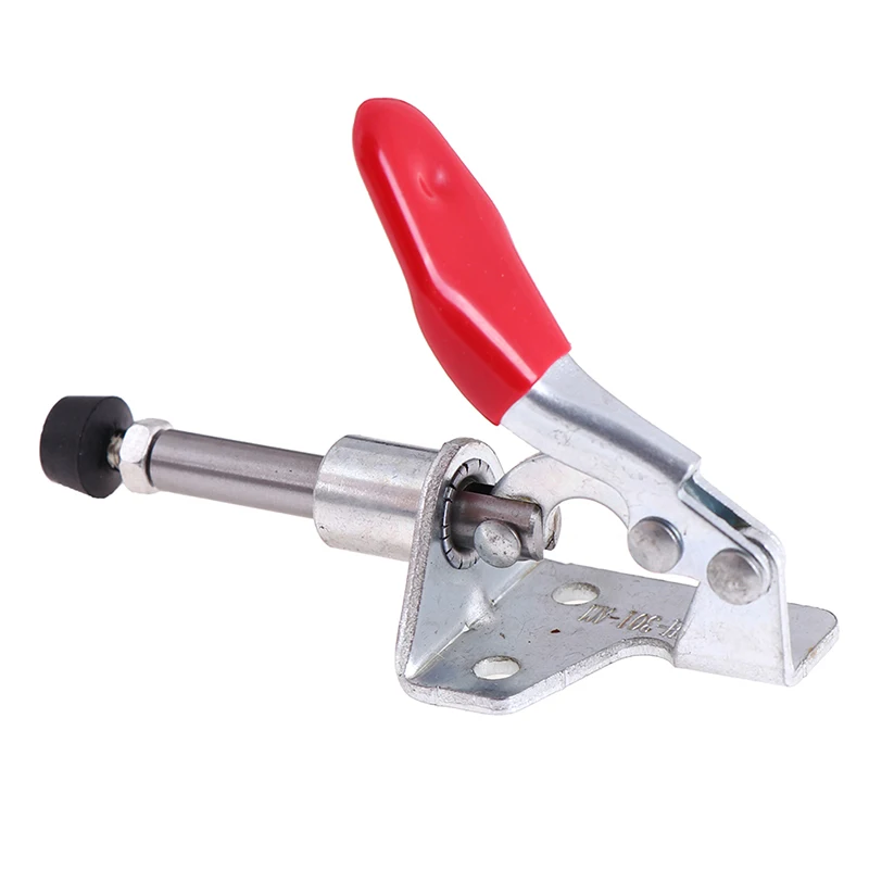 New 45Kg Antislip Vertical Toggle Clamp GH-301-AM Plastic Covered Handle Toggle Clamp For Hand Tool